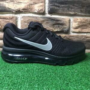 NEW NIKE Women's Air Max 2017 849560 001 Shoes Sneakers Triple Torch Sz 7.5
